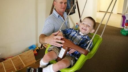 Lachlan Neylan: 22 month old severely brain damaged after a flu shot – Learn The Risk