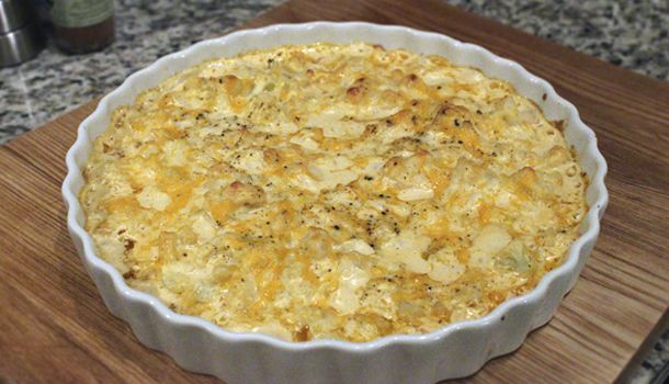 Cheesy Baked Cauliflower