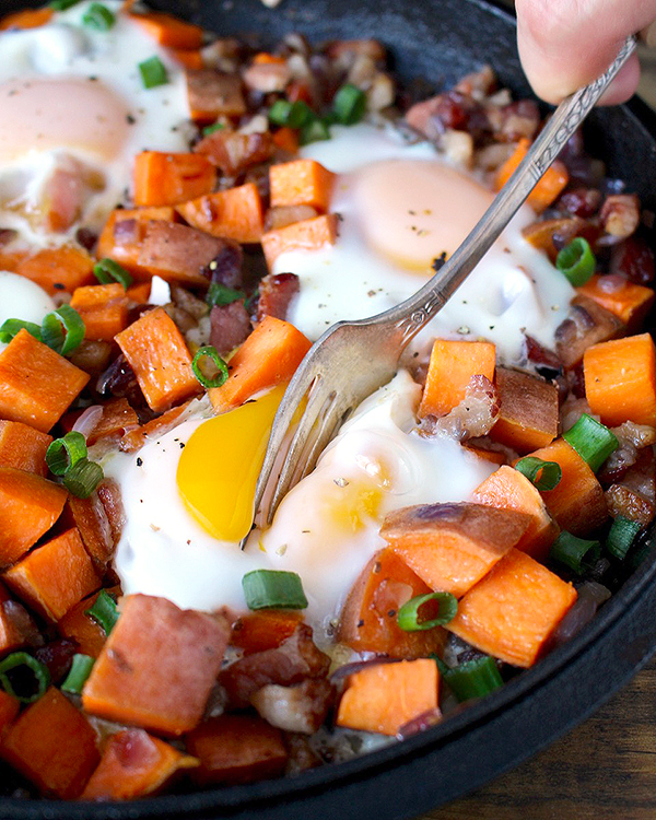 Sunday Brunch Paleo Sweet Potato Hash